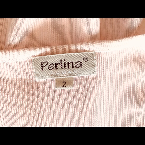 Beautiful soft Pink Woman Top rayon knit Fully Embelished with pink beading US M - Picture 5 of 13